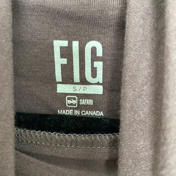 FIG Safari turtleneck dress 3/4 sleeve size SP - Picture 3 of 4